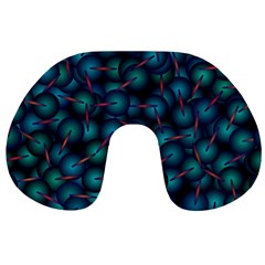 Background Abstract Textile Design Travel Neck Pillow by Pakrebo