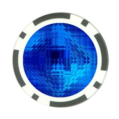 Inary Null One Figure Abstract Poker Chip Card Guard by Pakrebo