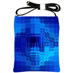 Inary Null One Figure Abstract Shoulder Sling Bag by Pakrebo