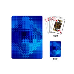 Inary Null One Figure Abstract Playing Cards Single Design (mini) by Pakrebo