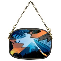 London Skyscraper Lighting Contrast Chain Purse (one Side) by Pakrebo