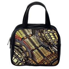 Render 3d Fractal Design Metal Classic Handbag (one Side) by Pakrebo