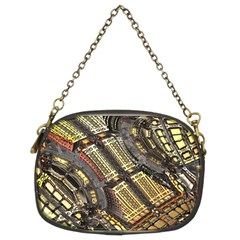 Render 3d Fractal Design Metal Chain Purse (two Sides) by Pakrebo