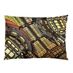 Render 3d Fractal Design Metal Pillow Case (two Sides) by Pakrebo