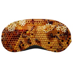 Bees Nature Animals Honeycomb Sleeping Mask by Pakrebo