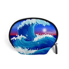 Japanese Wave Japanese Ocean Waves Accessory Pouch (small) by Pakrebo