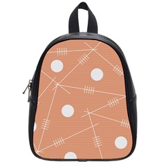 Background Non Seamless Pattern Abstract School Bag (small) by Pakrebo