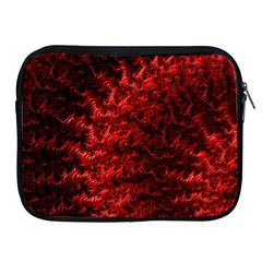 Red Abstract Fractal Background Apple Ipad 2/3/4 Zipper Cases by Pakrebo