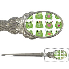 Kawaii Frog Rainy Season Japanese Letter Opener by Pakrebo