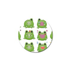 Kawaii Frog Rainy Season Japanese Golf Ball Marker by Pakrebo