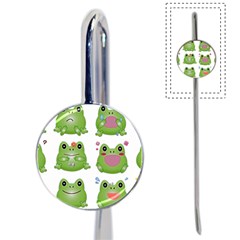 Kawaii Frog Rainy Season Japanese Book Mark by Pakrebo