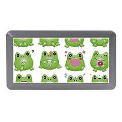 Kawaii Frog Rainy Season Japanese Memory Card Reader (mini) by Pakrebo