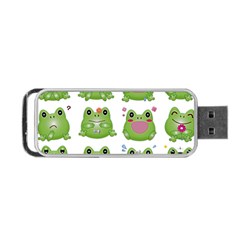 Kawaii Frog Rainy Season Japanese Portable Usb Flash (one Side) by Pakrebo