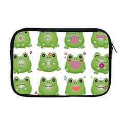 Kawaii Frog Rainy Season Japanese Apple Macbook Pro 17  Zipper Case by Pakrebo