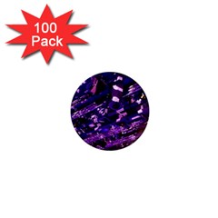 Light Violet Purple Technology 1  Mini Magnets (100 Pack)  by Pakrebo