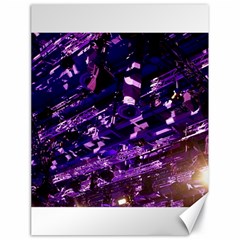 Light Violet Purple Technology Canvas 18  X 24  by Pakrebo