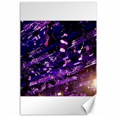 Light Violet Purple Technology Canvas 20  X 30  by Pakrebo