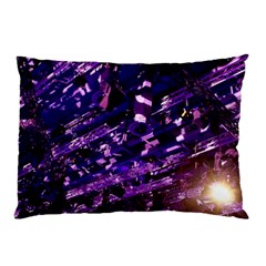 Light Violet Purple Technology Pillow Case by Pakrebo