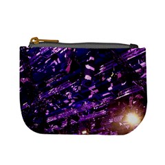 Light Violet Purple Technology Mini Coin Purse by Pakrebo