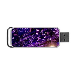 Light Violet Purple Technology Portable Usb Flash (two Sides) by Pakrebo