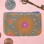 Background Floral Non Seamless Large Coin Purse Back