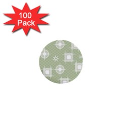 Background Non Seamless Pattern 1  Mini Buttons (100 Pack) 