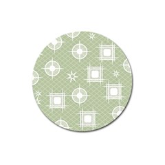 Background Non Seamless Pattern Magnet 3  (round) by Pakrebo