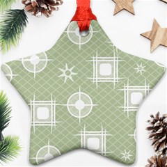 Background Non Seamless Pattern Star Ornament (two Sides) by Pakrebo