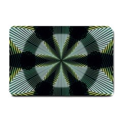 Lines Abstract Background Small Doormat 