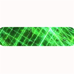 Futuristic Background Laser Green Large Bar Mats