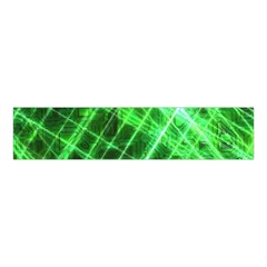 Futuristic Background Laser Green Velvet Scrunchie by Pakrebo