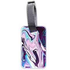 Color Acrylic Paint Art Painting Luggage Tag (two Sides) by Pakrebo