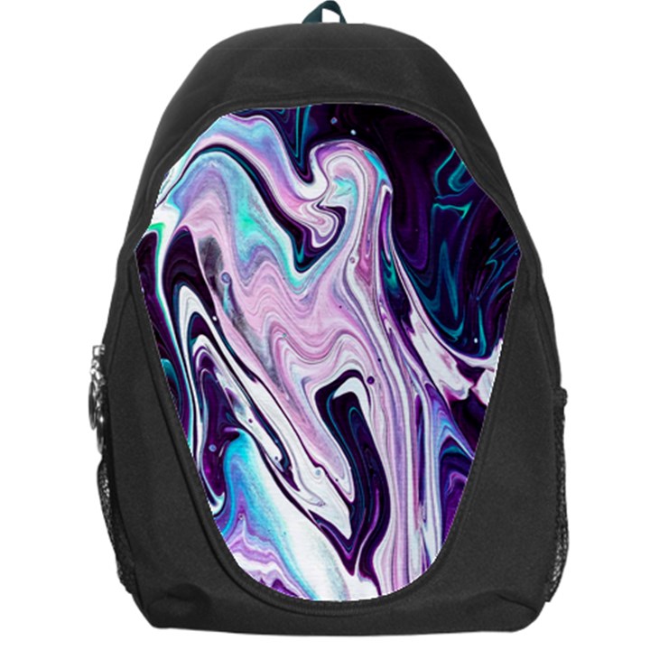 Color Acrylic Paint Art Painting Backpack Bag