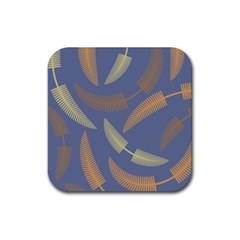 Background Non Seamless Pattern Rubber Coaster (square)  by Pakrebo