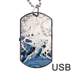 Paint Acrylic Paint Art Colorful Dog Tag Usb Flash (one Side) by Pakrebo