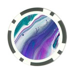 Color Acrylic Paint Art Painting Poker Chip Card Guard Back