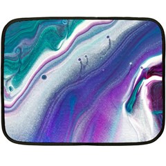 Color Acrylic Paint Art Painting Double Sided Fleece Blanket (mini)  by Pakrebo