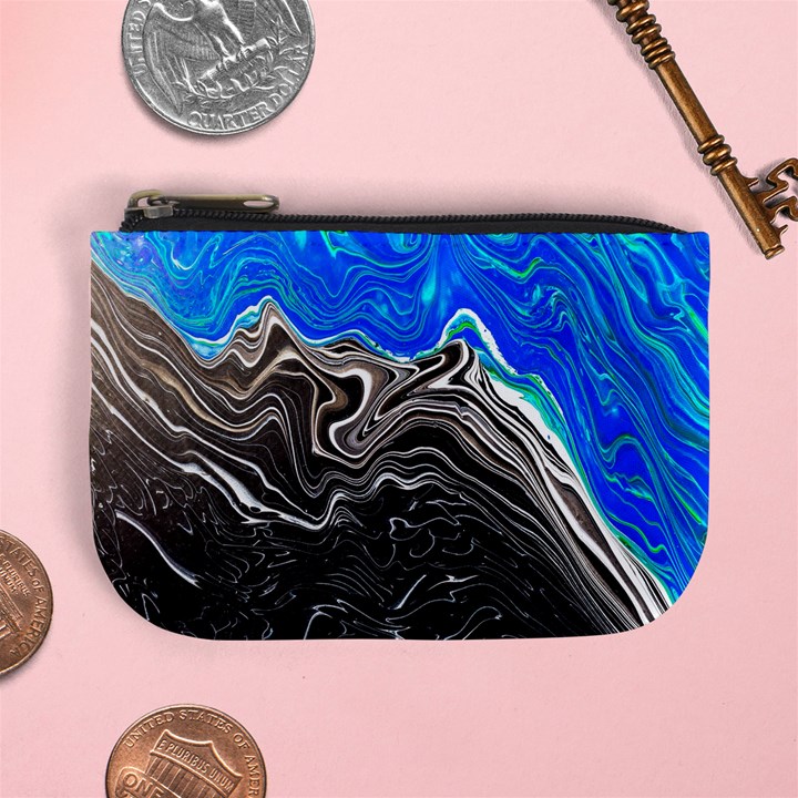 Paint Acrylic Paint Art Colorful Mini Coin Purse