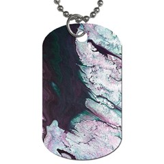 Color Acrylic Paint Art Painting Dog Tag (one Side) by Pakrebo