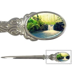 Waterfall River Nature Forest Letter Opener by Pakrebo