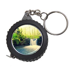 Waterfall River Nature Forest Measuring Tape by Pakrebo