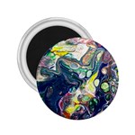 Paint Acrylic Paint Art Colorful 2.25  Magnets Front