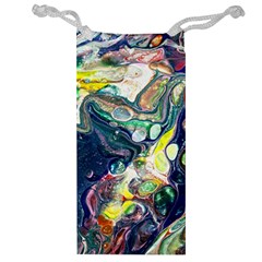 Paint Acrylic Paint Art Colorful Jewelry Bag by Pakrebo