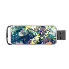 Paint Acrylic Paint Art Colorful Portable Usb Flash (one Side) by Pakrebo