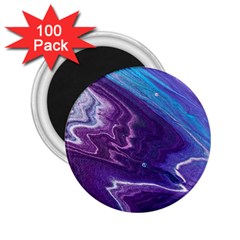 Color Acrylic Paint Art Painting Art 2.25  Magnets (100 pack) 