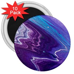 Color Acrylic Paint Art Painting Art 3  Magnets (10 pack) 