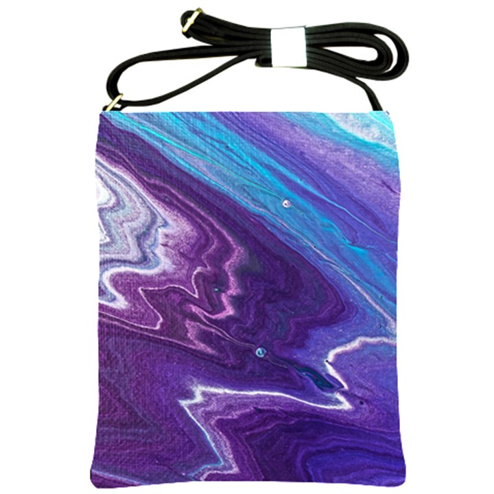 Color Acrylic Paint Art Painting Art Shoulder Sling Bag