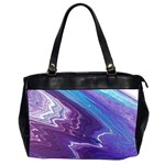 Color Acrylic Paint Art Painting Art Oversize Office Handbag (2 Sides) Front