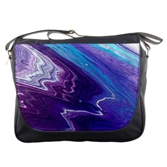 Color Acrylic Paint Art Painting Art Messenger Bag by Pakrebo