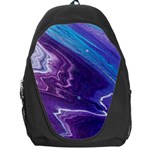 Color Acrylic Paint Art Painting Art Backpack Bag Front